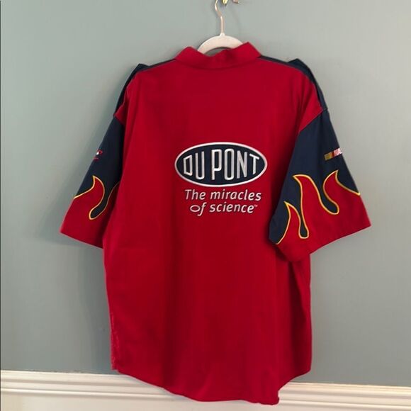 Vintage 90s Jeff Gordon DuPont NASCAR Chase Authentics New rare Men’s XL shirt - Picture 13 of 15
